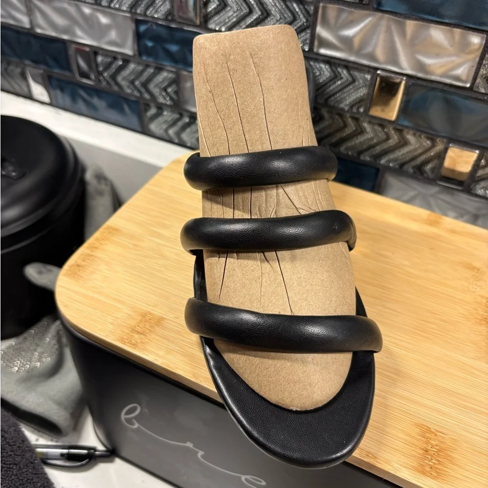 Nordstrom Black Strappy Sandals